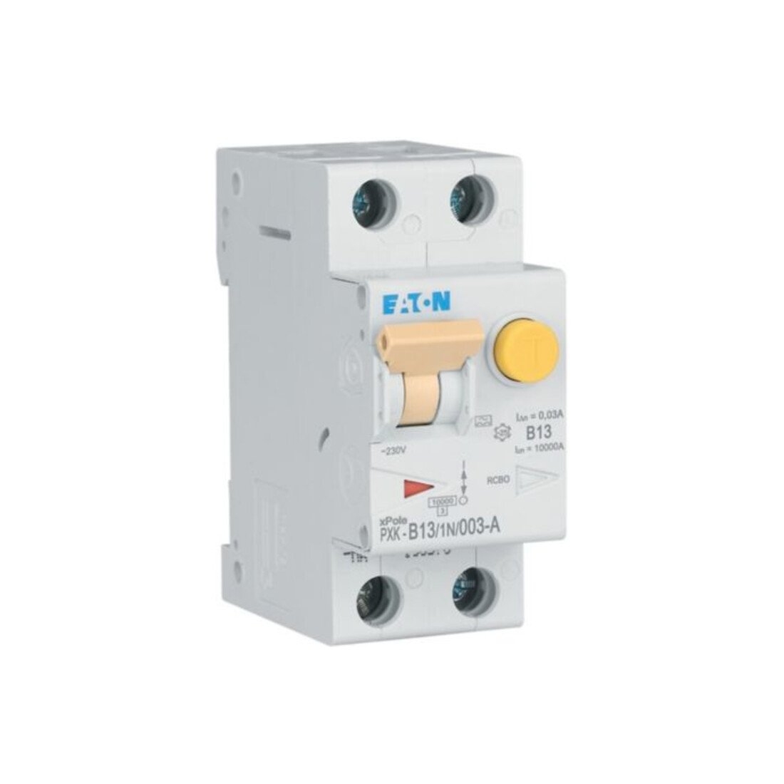 Eaton FI/LS-Kombischalter B 13A 1p+N, 30mA PXK-B13/1N/003-A
