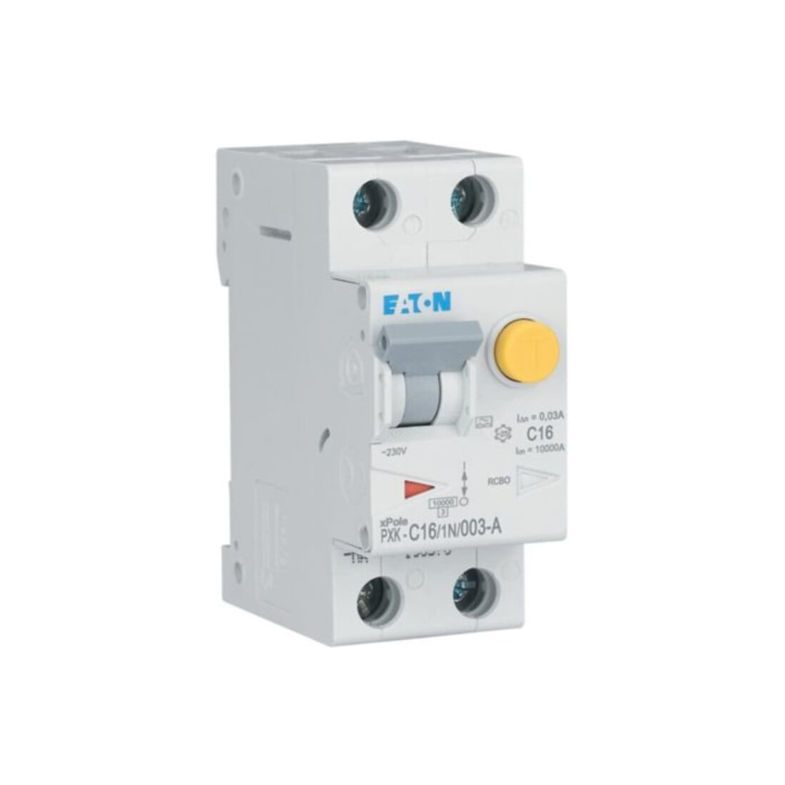 Eaton FI/LS-Kombischalter C 16A 1p+N, 30mA PXK-C16/1N/003-A