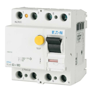 Eaton FI-Schalter 40A 4pol 30mA FRCMM40/4/003A-NA110