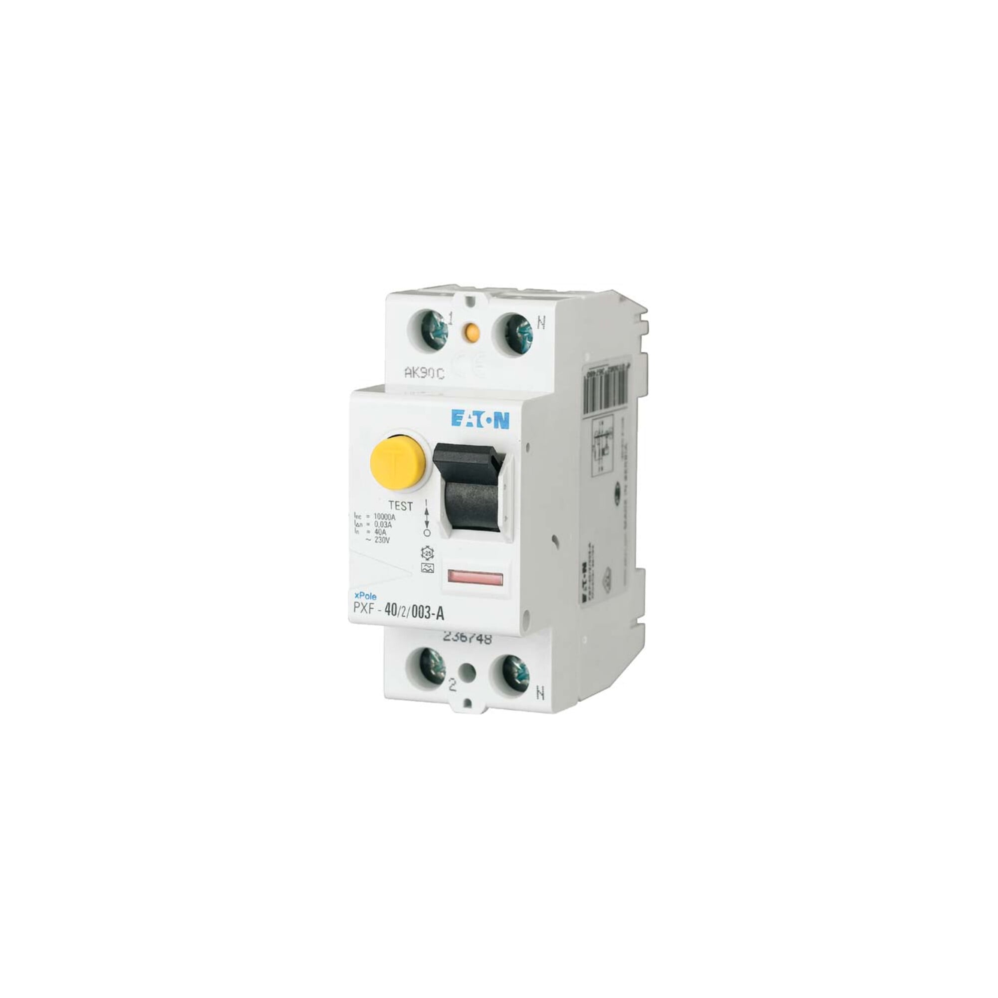 Eaton FI-Schutzschalter 25A 2p, 30mA PXF-25/2/003-A