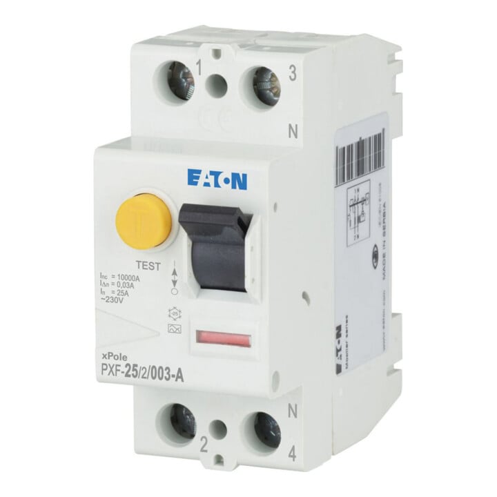 Eaton FI-Schutzschalter 25A 2p, 30mA PXF-25/2/003-A