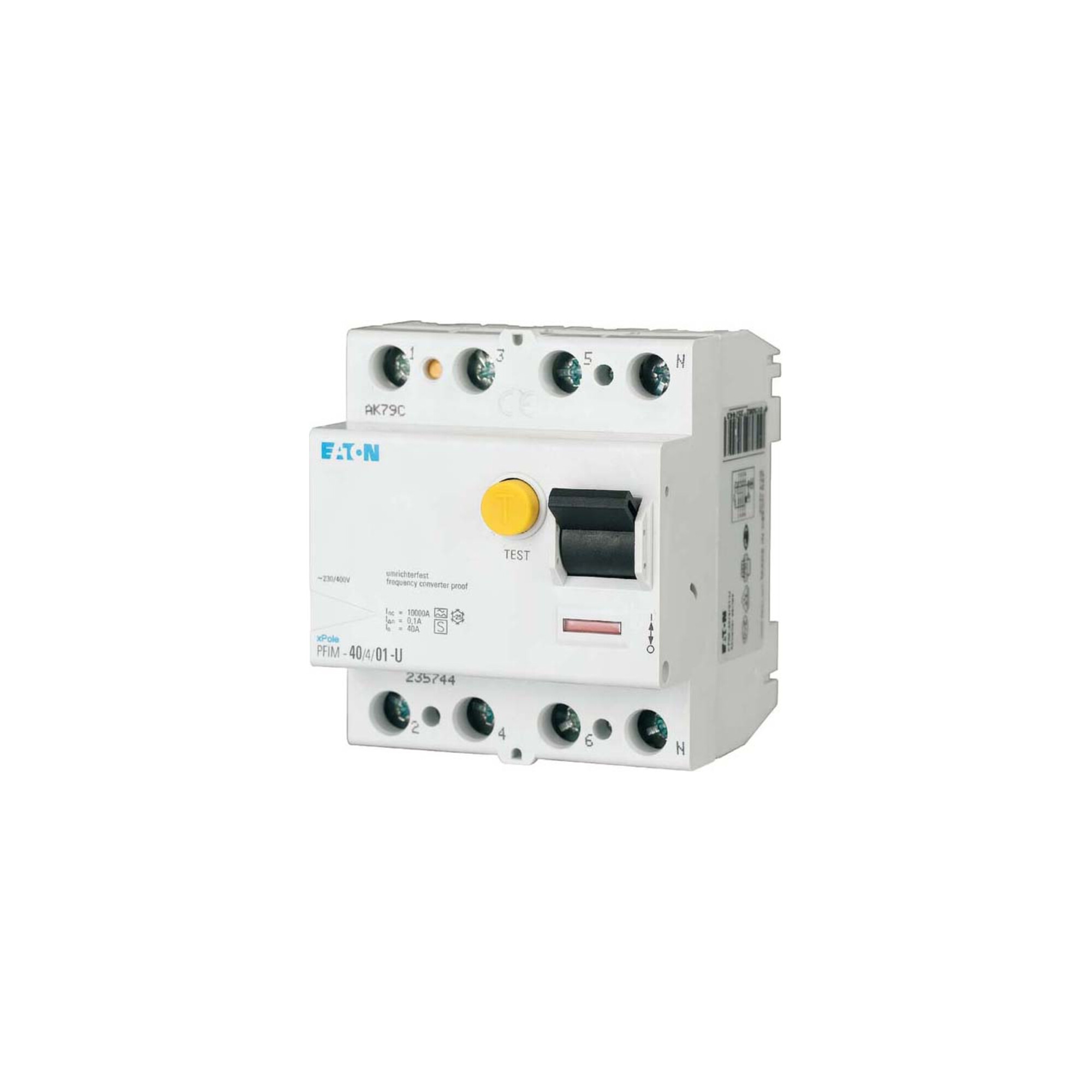 Eaton FI-Schutzschalter Typ F PFIM-40/4/003-G/F