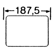 Eaton Flansch-CI-Gehäuse Geh. 187,5x23x116mm FL2-X-4
