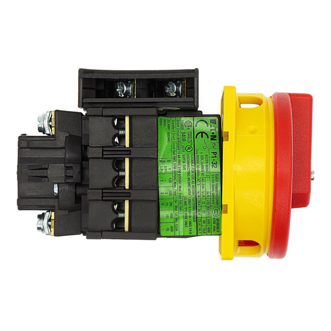 Eaton Hauptschalter Einbau/rot/1S1Ö P1-32/EA/SVB/HI11