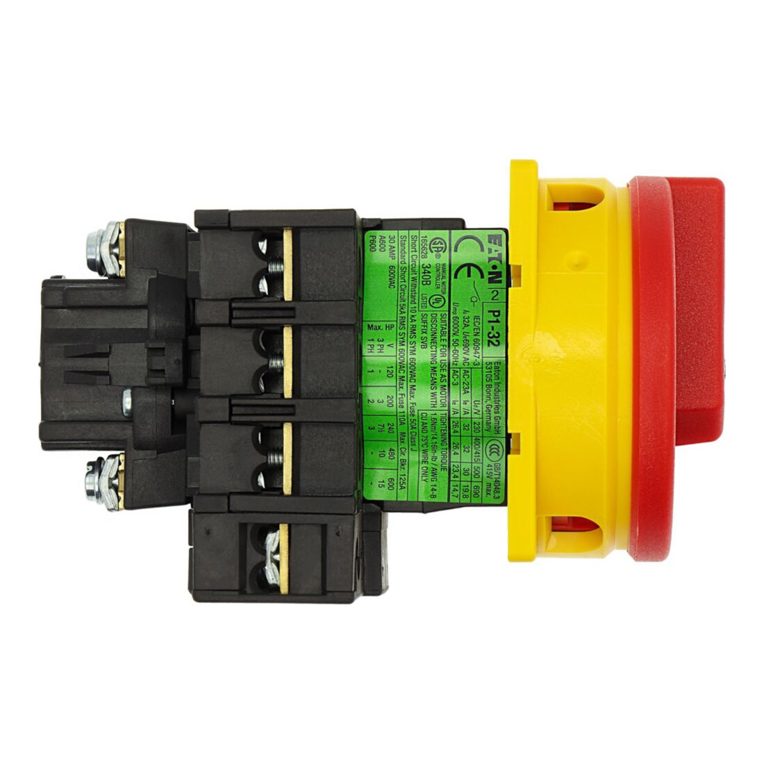 Eaton Hauptschalter Einbau/rot/N P1-32/EA/SVB/N