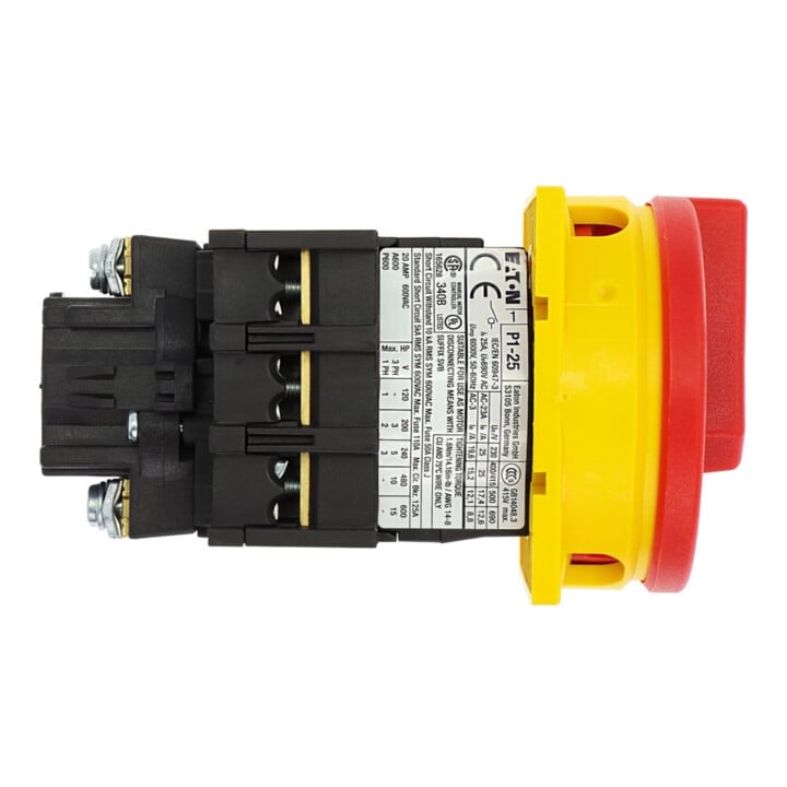 Eaton Hauptschalter Einbau/rot P1-25/EA/SVB
