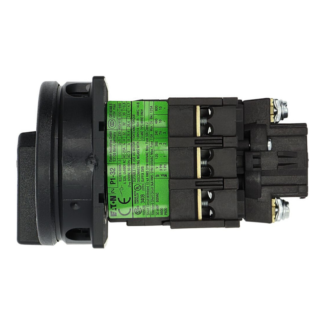 Eaton Hauptschalter Einbau/sw P1-32/EA/SVB-SW