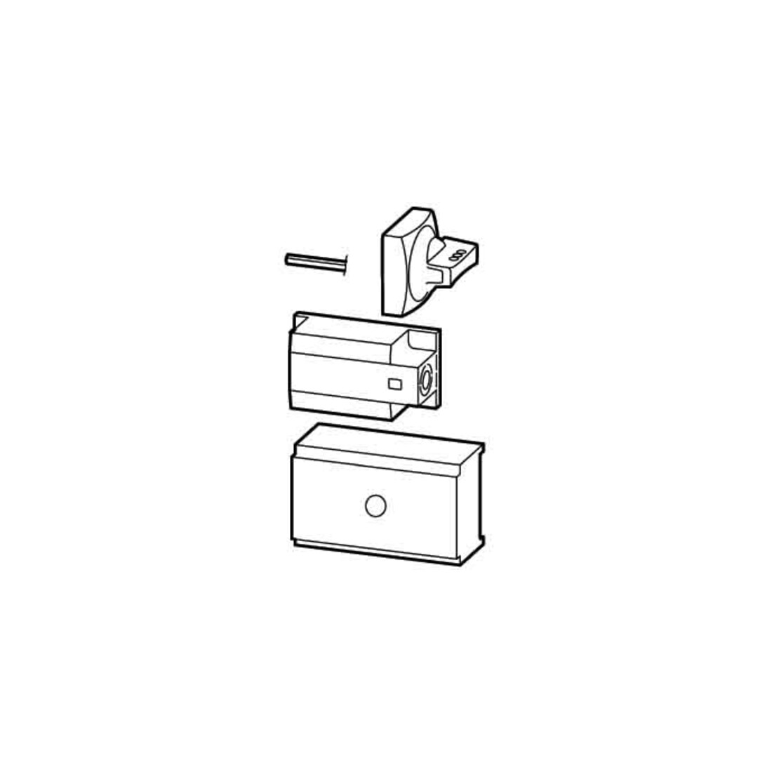 Eaton Hauptschalterbausatz seitlich links 3p. NZM2-XS-L