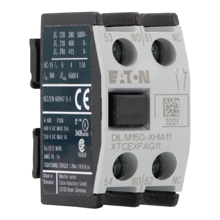 Eaton Hilfsschalter Aufbau, 2p DILM150-XHIA11