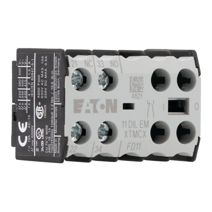 Eaton Hilfsschalterbaustein 1S+1Ö,Zentral-Aufbau 11DILEM