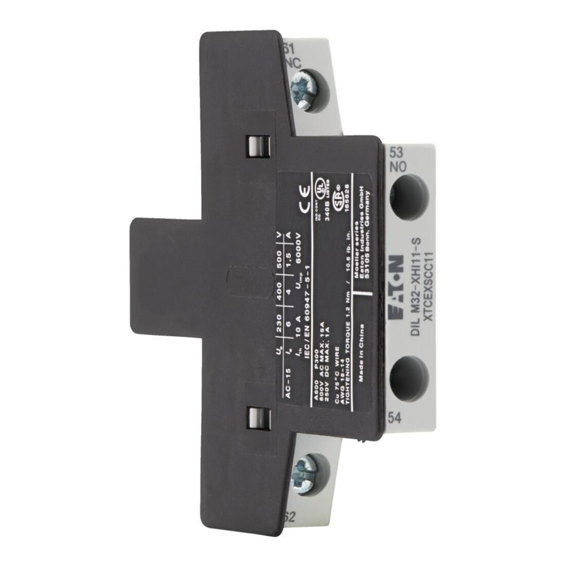 Eaton Hilfsschalterbaustein 2p. DILM32-XHI11-S