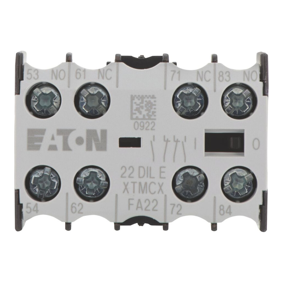 Eaton Hilfsschalterbaustein 2S+2Ö,Zentral-Aufbau 22DILE