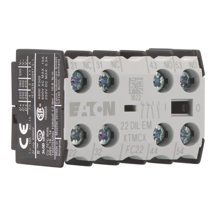 Eaton Hilfsschalterbaustein 2S+2Ö, Zentral-Aufbau 22DILEM