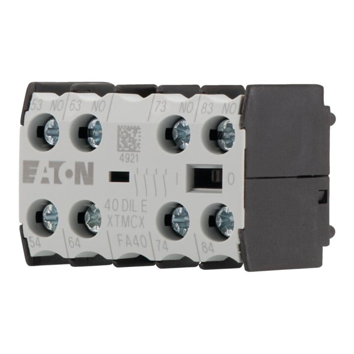 Eaton Hilfsschalterbaustein 4S,Zentral-Aufbau 40DILE