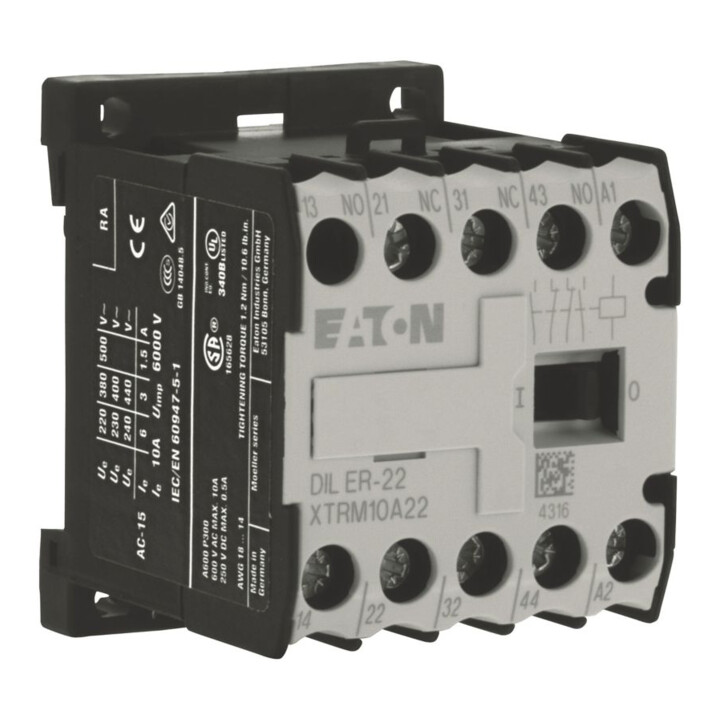 Eaton Hilfsschütz DC 2S2Ö DILER-22-G(24VDC)