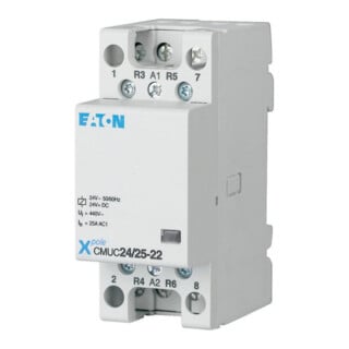 Eaton Installationsschütz CMUC24/25-40 24VAC/DC 4S 25A