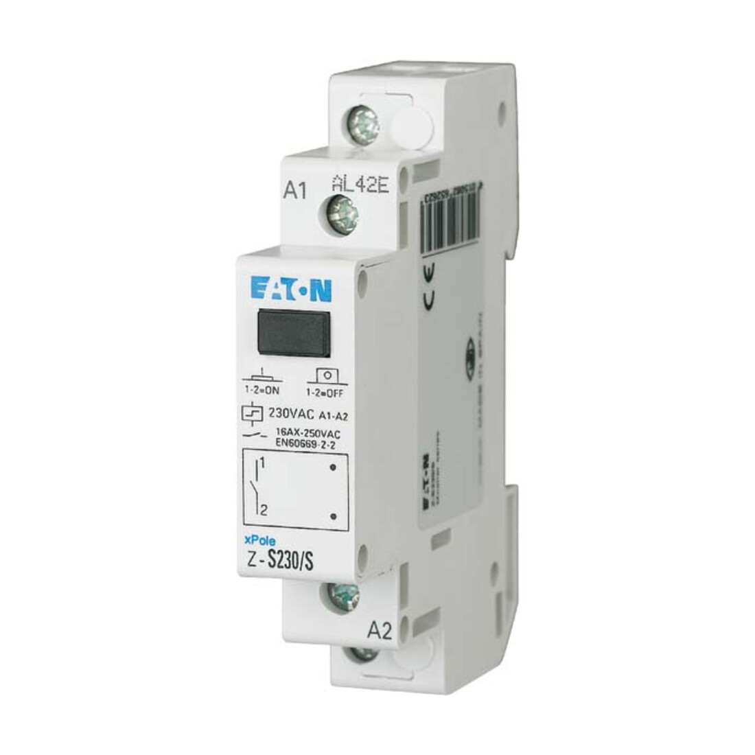 Eaton Interrupteur à impulsion 230VAC/16A/1S Z-S230/S