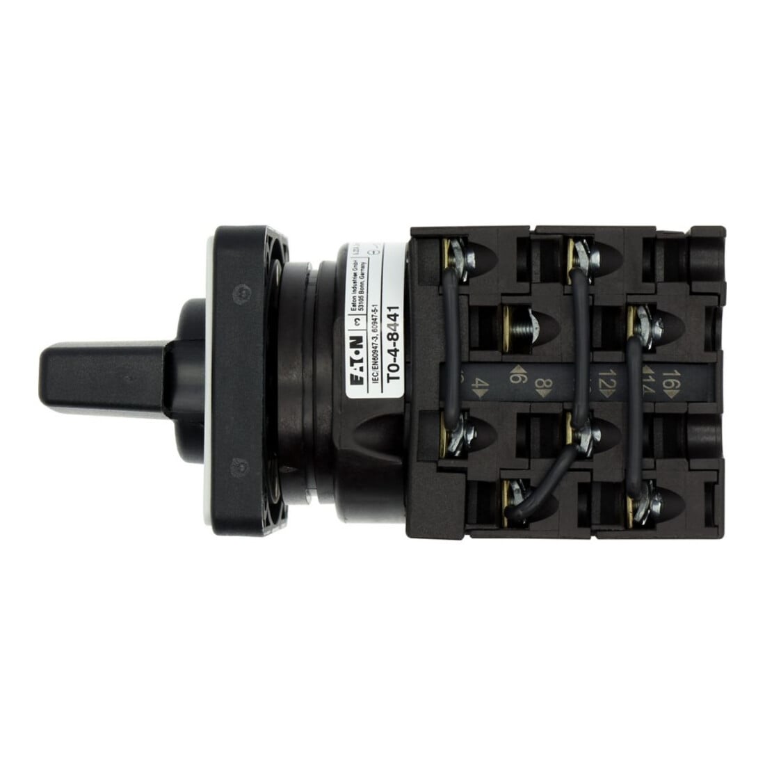 Eaton Interrupteur Dahlander 20A, 4 kW, 3p, IP65 T0-4-8441/E