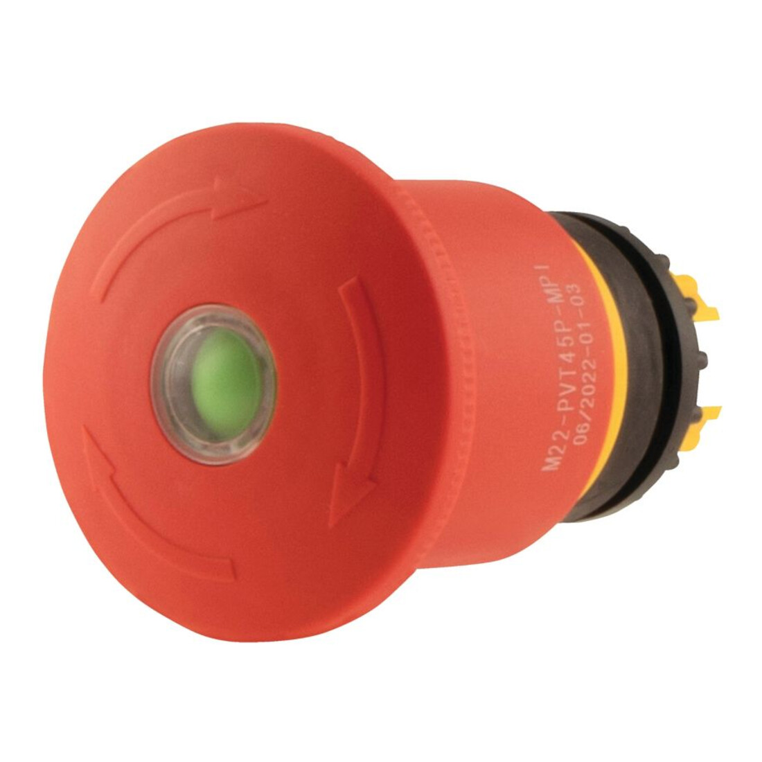 Eaton Interrupteur d’arrêt d’urgence M22-PVT45P-MPI