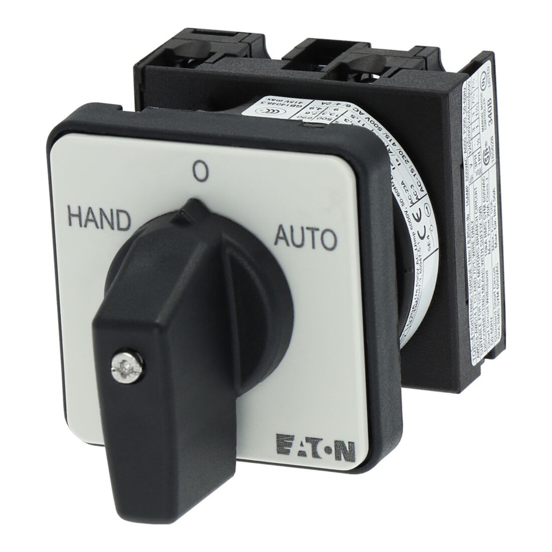 Eaton Interrupteur de commande 1 pôle Main 0 Auto T0-1-15431/E
