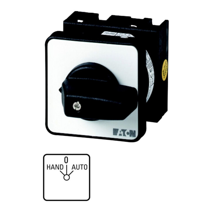 Eaton Interrupteur de commande 3 pôles HAND 0 AUTO T0-3-15433/E