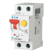 Eaton Interrupteur différentiel FI/LS B 10A 1p+N, 30mA PXK-B10/1N/003-A-1
