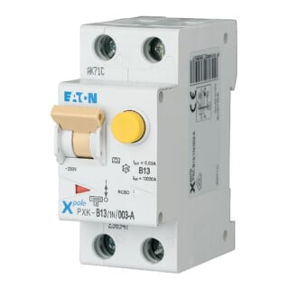 Eaton Interrupteur différentiel/sectionneur B 13A 1p+N, 30mA PXK-B13/1N/003-A