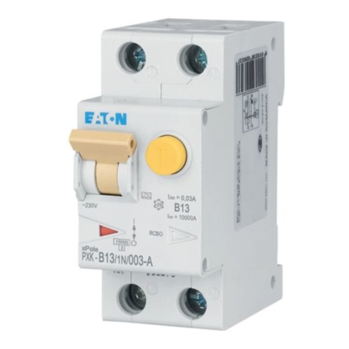 Eaton Interrupteur différentiel/sectionneur B 13A 1p+N, 30mA PXK-B13/1N/003-A
