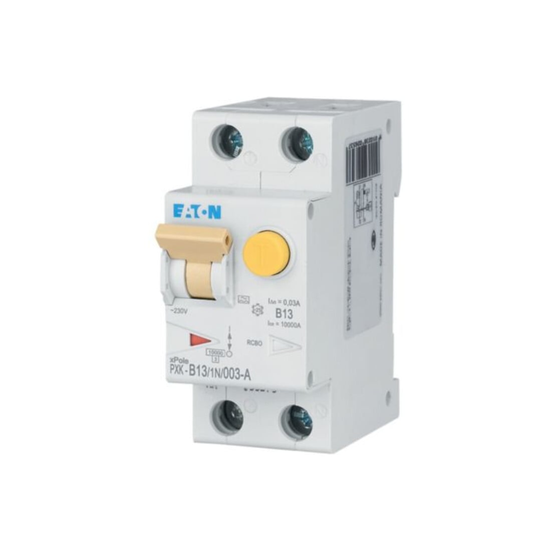 Eaton Interrupteur différentiel/sectionneur B 13A 1p+N, 30mA PXK-B13/1N/003-A