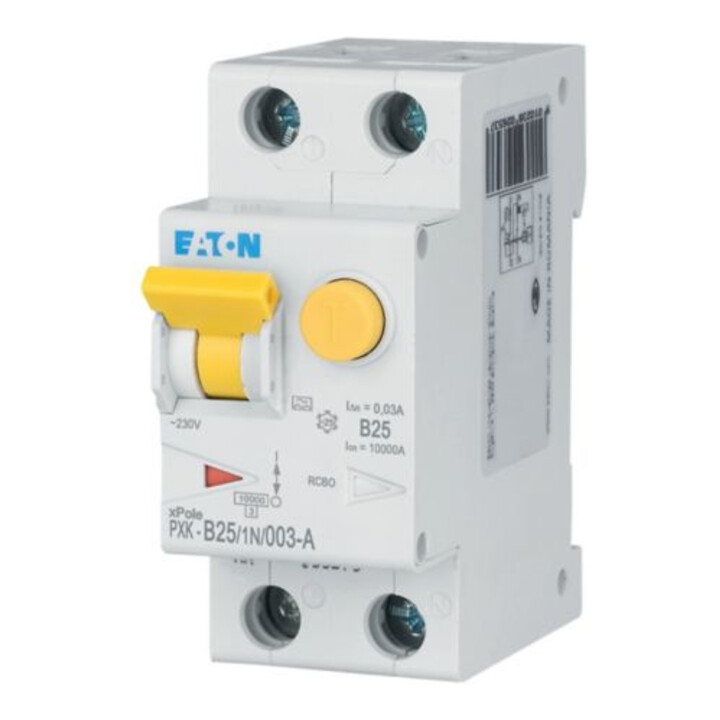 Eaton Interrupteur différentiel/sectionneur B 25A 1p+N 30mA PXK-B25/1N/003-A