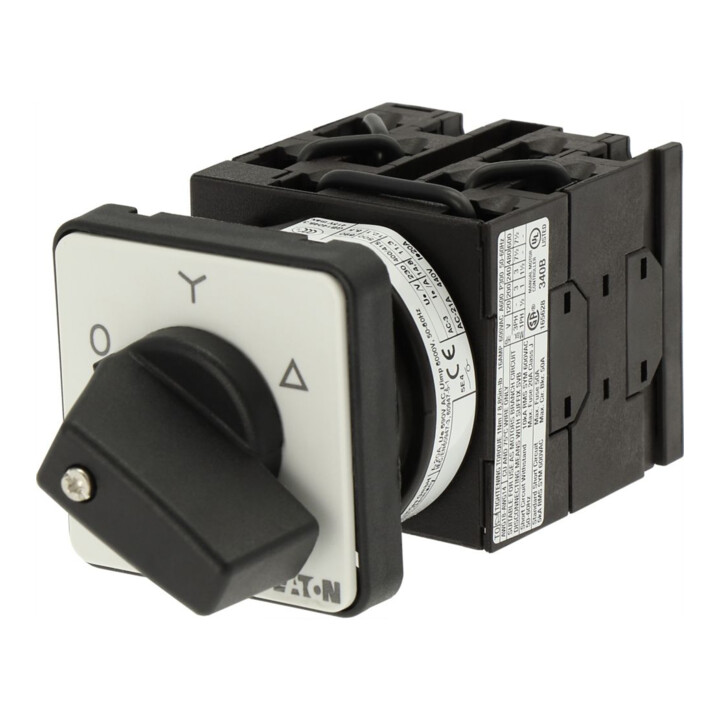 Eaton Interrupteur étoile-triangle 20A, 5,5 kW, 3p, IP65 T0-4-8410/E