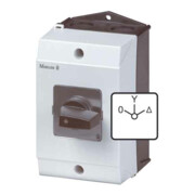 Eaton Interrupteur étoile-triangle 20A, 5,5 kW, 3p, IP65 T0-4-8410/I1-1