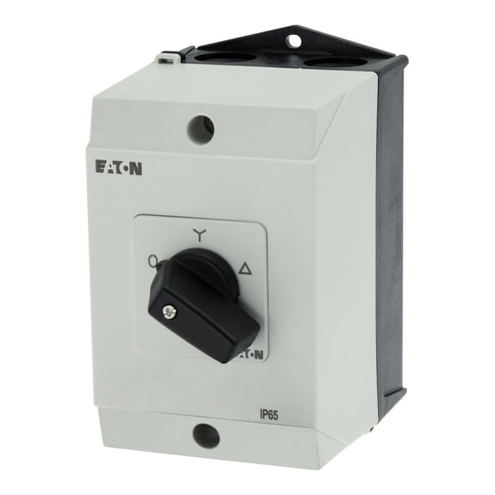 Eaton Interrupteur étoile-triangle 20A, 5,5 kW, 3p, IP65 T0-4-8410/I1