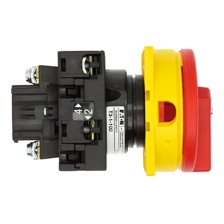 Eaton Interrupteur principal/Arrêt d'urgence 2 pôles T3-1-102/EA/SVB