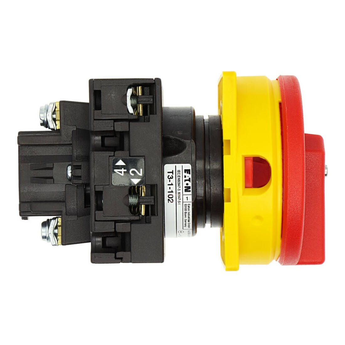 Eaton Interrupteur principal/Arrêt d'urgence 2 pôles T3-1-102/EA/SVB