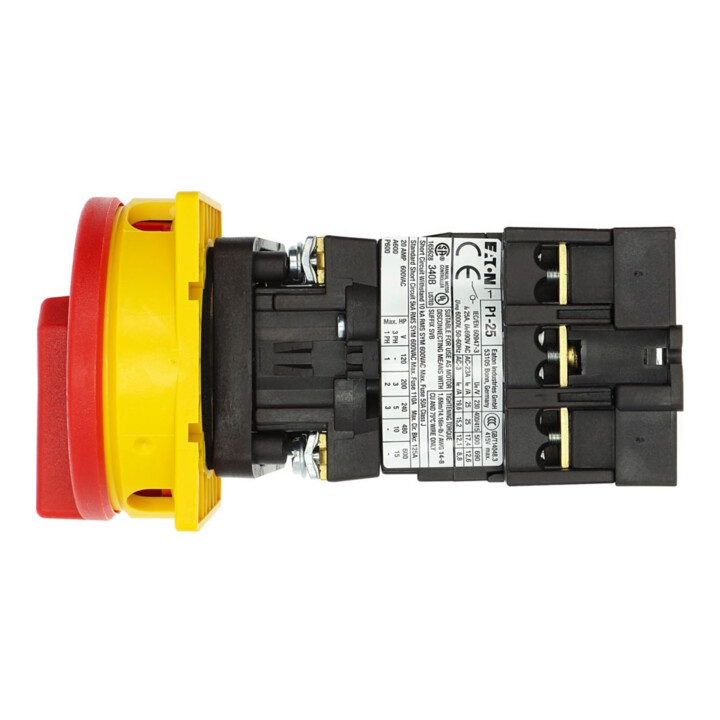 Eaton Interrupteur principal arrêt d'urgence/intermédiaire P1-25/V/SVB