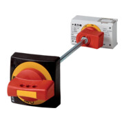 Eaton Interrupteur principal avec poignée supplémentaire rouge NZM1-XHB-DAR-NA-1