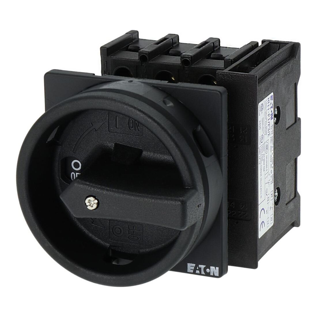 Eaton Interrupteur principal encastré/noir/1P1O P1-32/EA/SVB-SW/HI11
