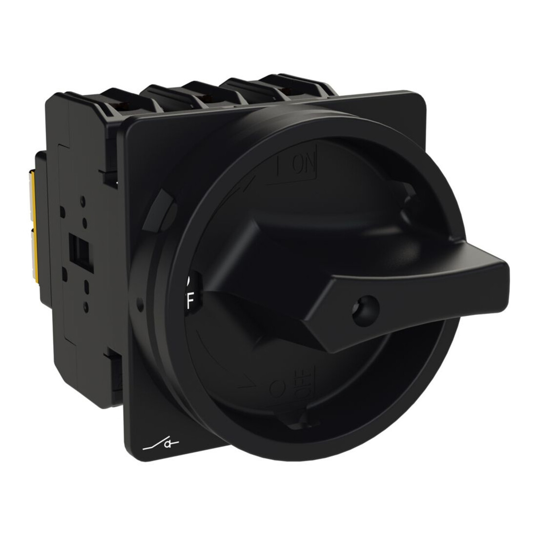 Eaton Interrupteur principal encastré/noir/1S1Ö P3-63/EA/SVB-SW/HI11
