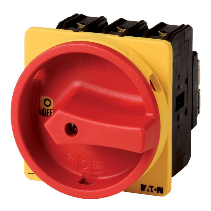 Eaton Interrupteur principal encastré/rouge/1S1O P3-63/EA/SVB/HI11