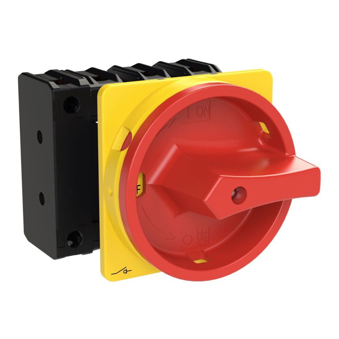 Eaton Interrupteur principal encastré rouge N P3-63/EA/SVB/N