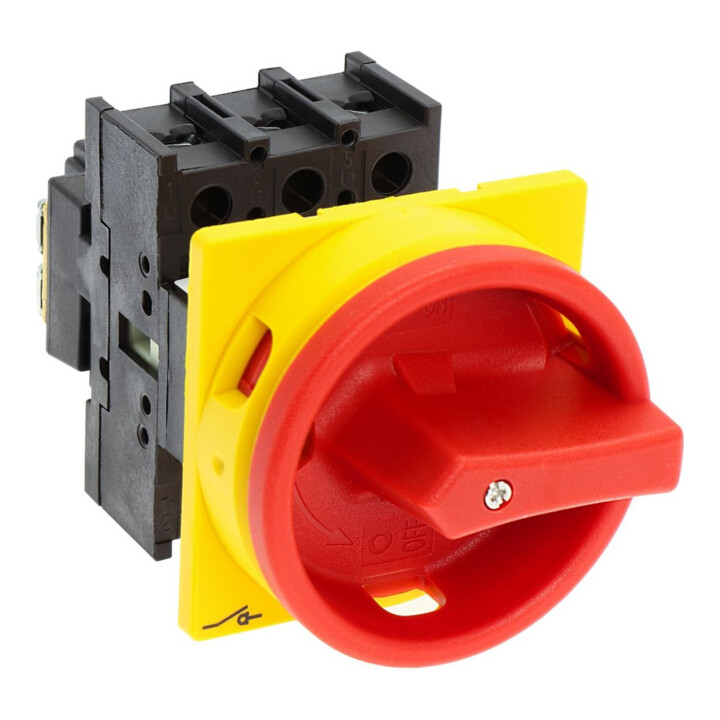 Eaton Interrupteur principal encastré/rouge P1-25/EA/SVB