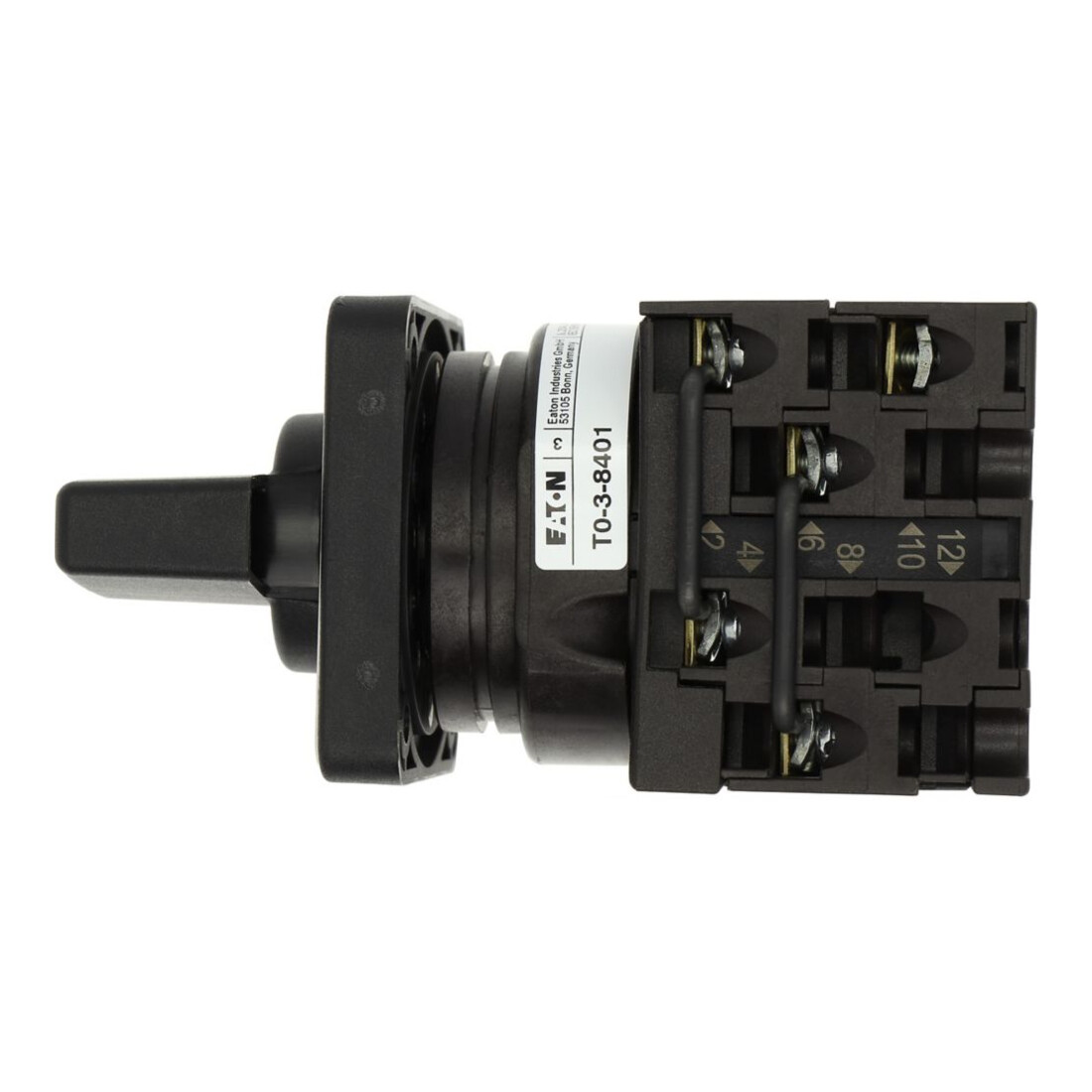 Eaton Interrupteur rotatif 20A 3p. IP65 T0-3-8401/E