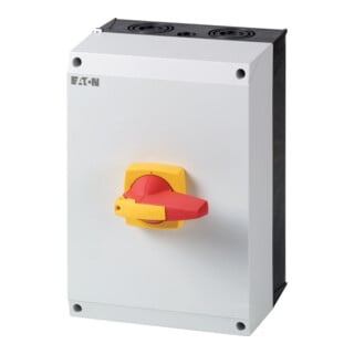 Eaton Interrupteur-sectionneur 3 pôles 125A Fonction arrêt d’urgence DMM-125/3/I5/P-R