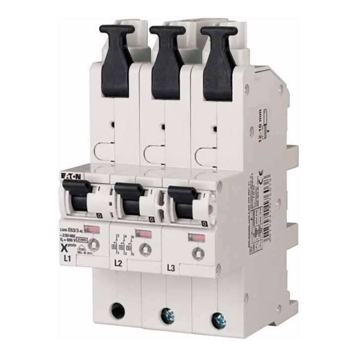Eaton Interrupteur SLS sélectif 3p LSHU-E63/3-KL