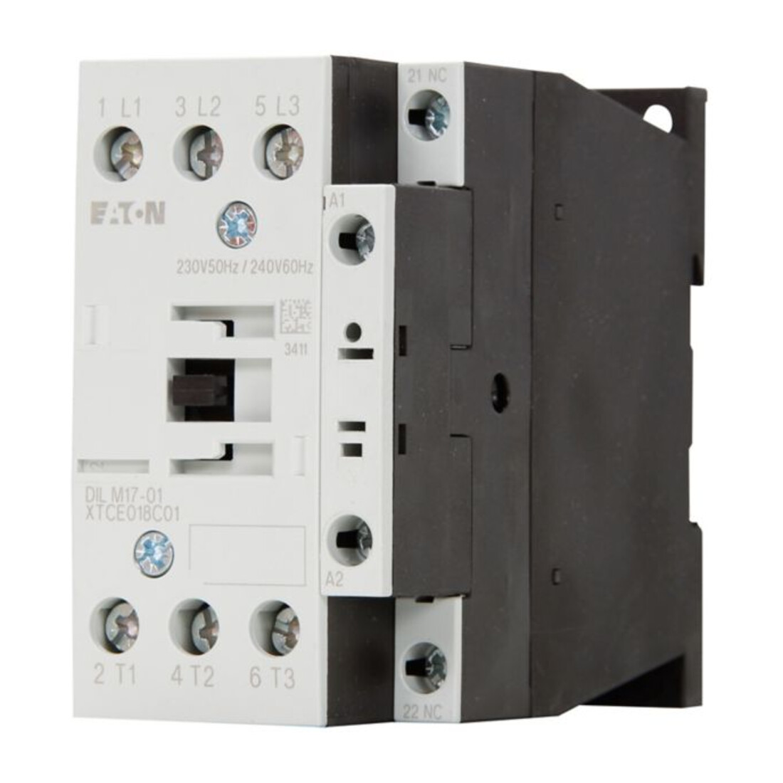 Eaton Leistungsschütz 1Ö 7,5kW/400V,AC DILM17-01(230V50HZ)