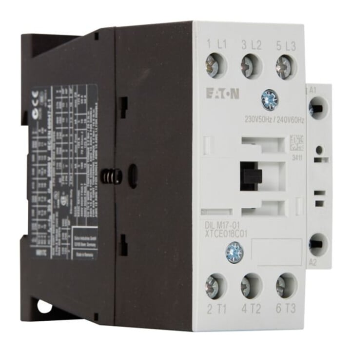 Eaton Leistungsschütz 1Ö 7,5kW/400V,AC DILM17-01(230V50HZ)