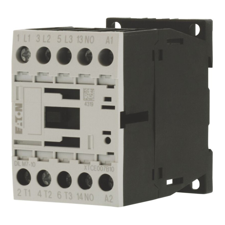 Eaton Leistungsschütz 1S 3kW/400V, AC DILM7-10(24V50HZ)