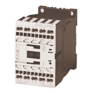 Eaton Leistungsschütz 1S 5,5kW/400V,DC DILMC12-10(24VDC)