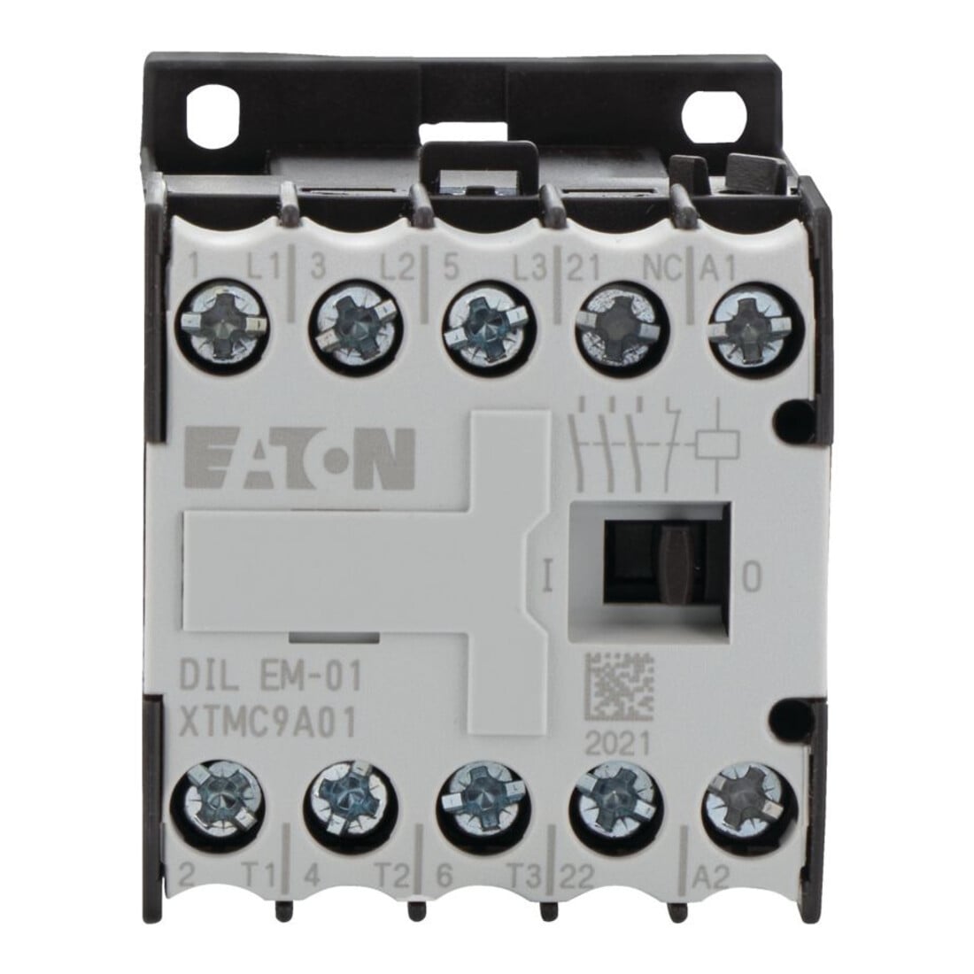 Eaton Leistungsschütz AC-3/400V:4kW 3p DC DILEM-01-G(24VDC)